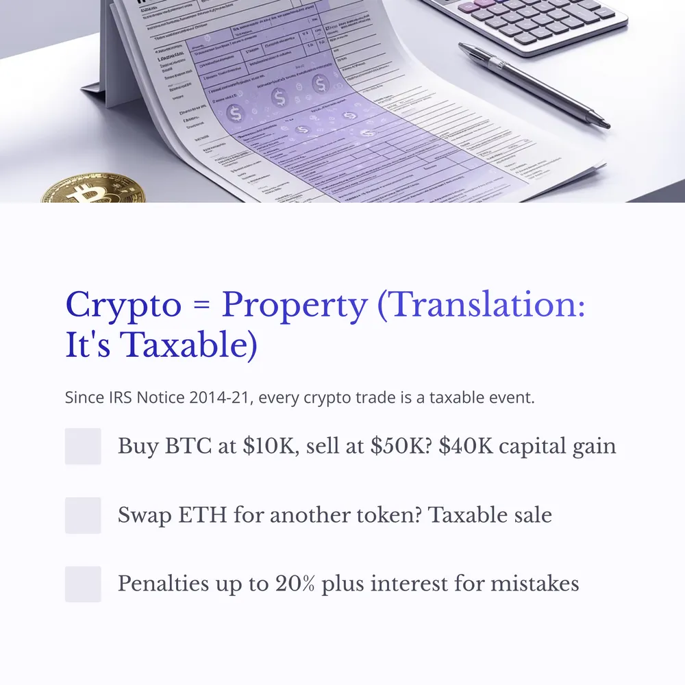 A stressed person working on crypto taxes at a coffee shop with a laptop and coffee cup